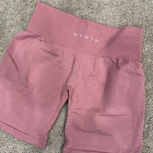 NVGTN Pink High Waist Shorts (L)